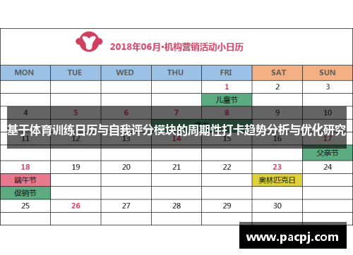基于体育训练日历与自我评分模块的周期性打卡趋势分析与优化研究